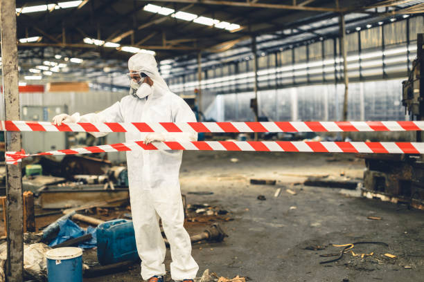 Professional Odor Removal technician working in Cross Plains, TX